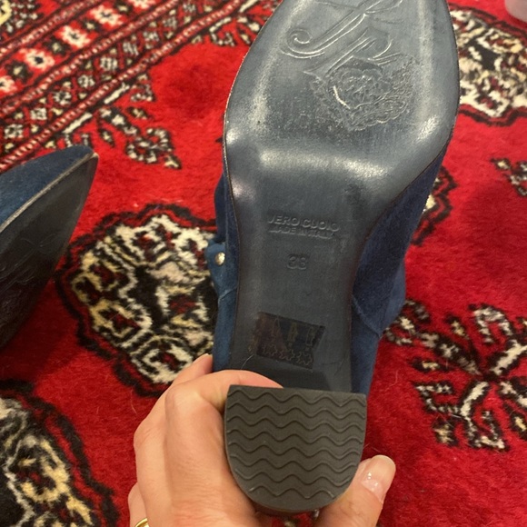 Free Peoplee Dakota Studded boot in Blue Moon- suede NWOB, size 38 - Picture 5 of 5